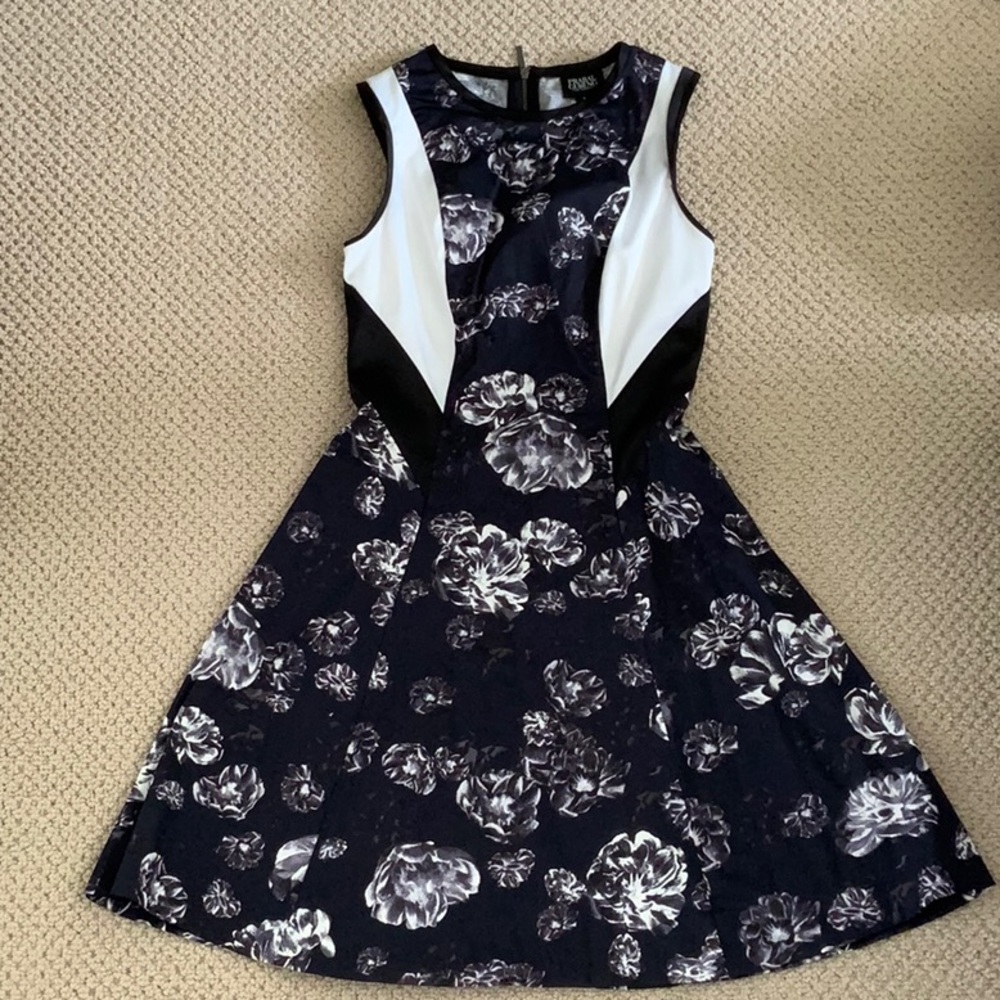 Prabal Gurung for Target Black and white floral dress